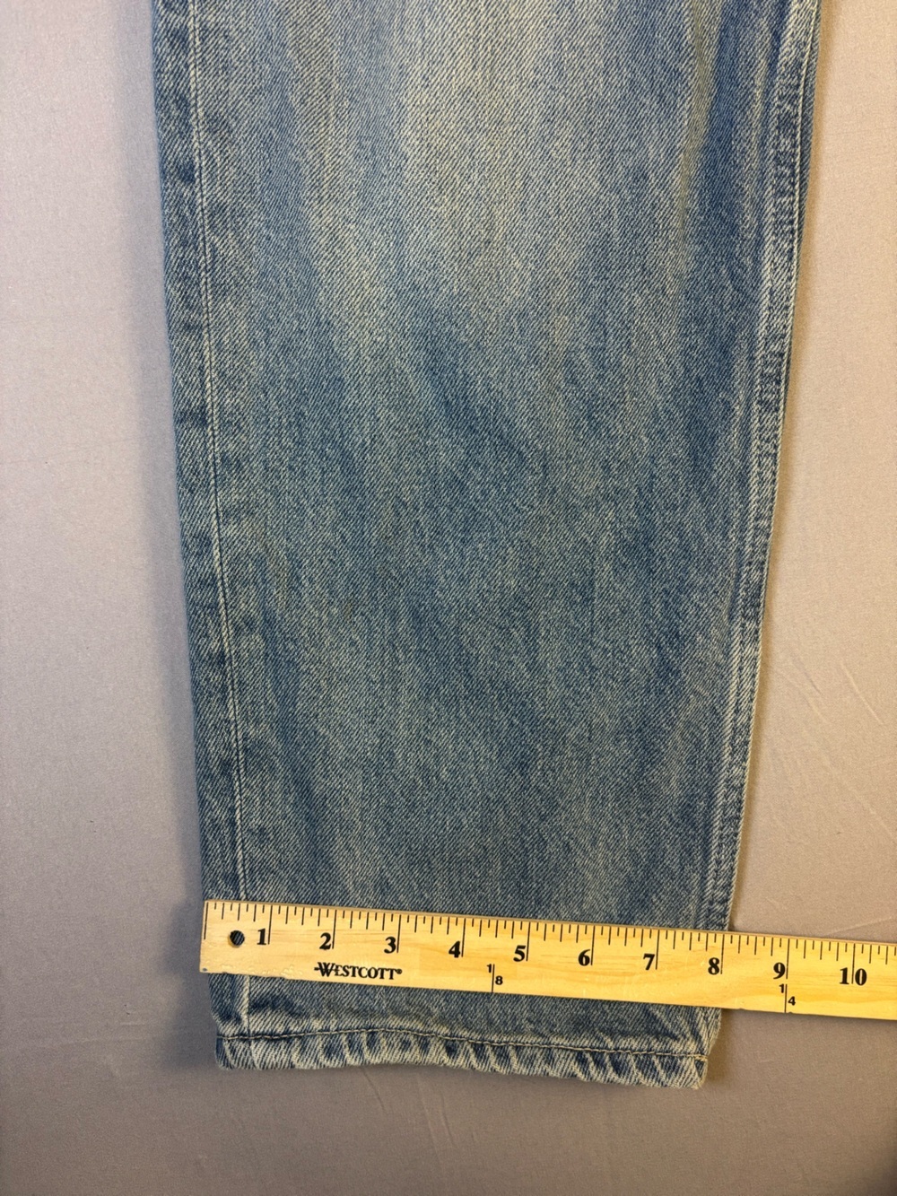 Free People Vintage Light Wash Button-Fly Jeans Size 25 - Picture 7 of 13